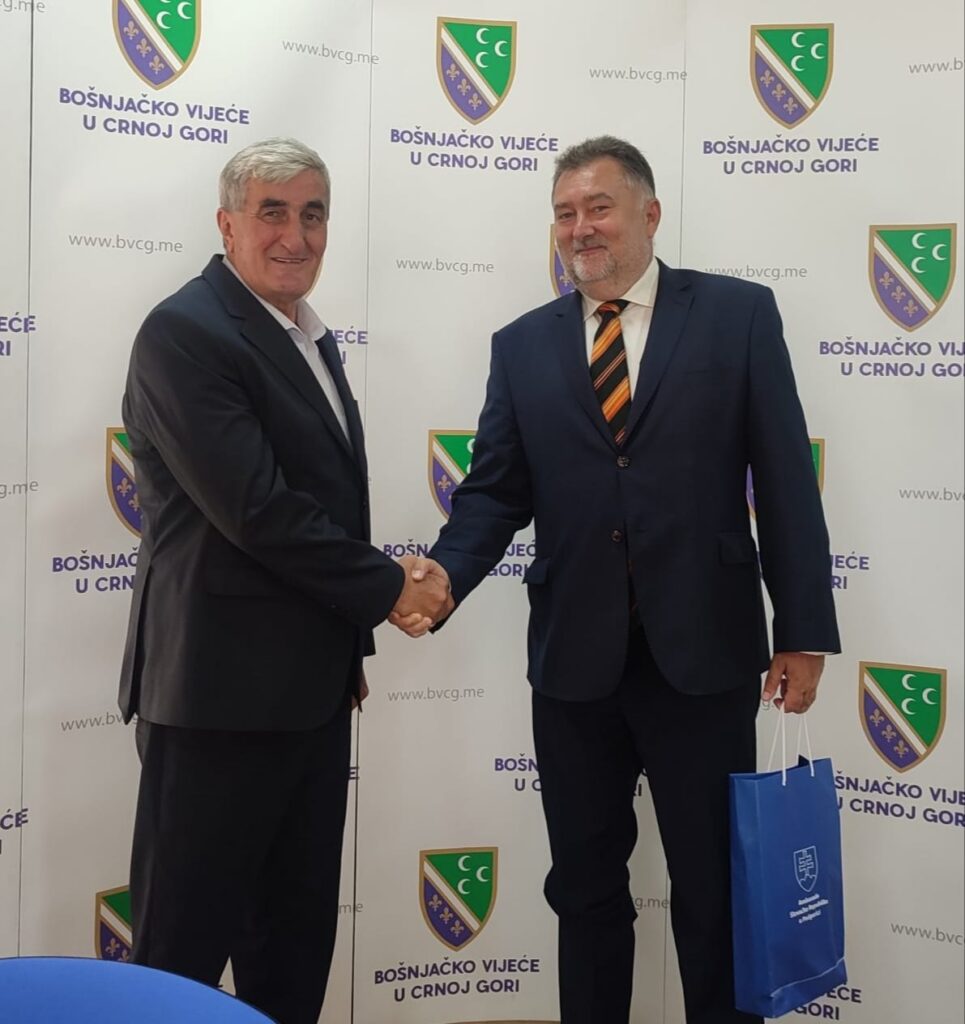 Predsjednik Vijeća Ejup Nurković i ambasadora Slovačke Republike NJ.E. Boris Gandela